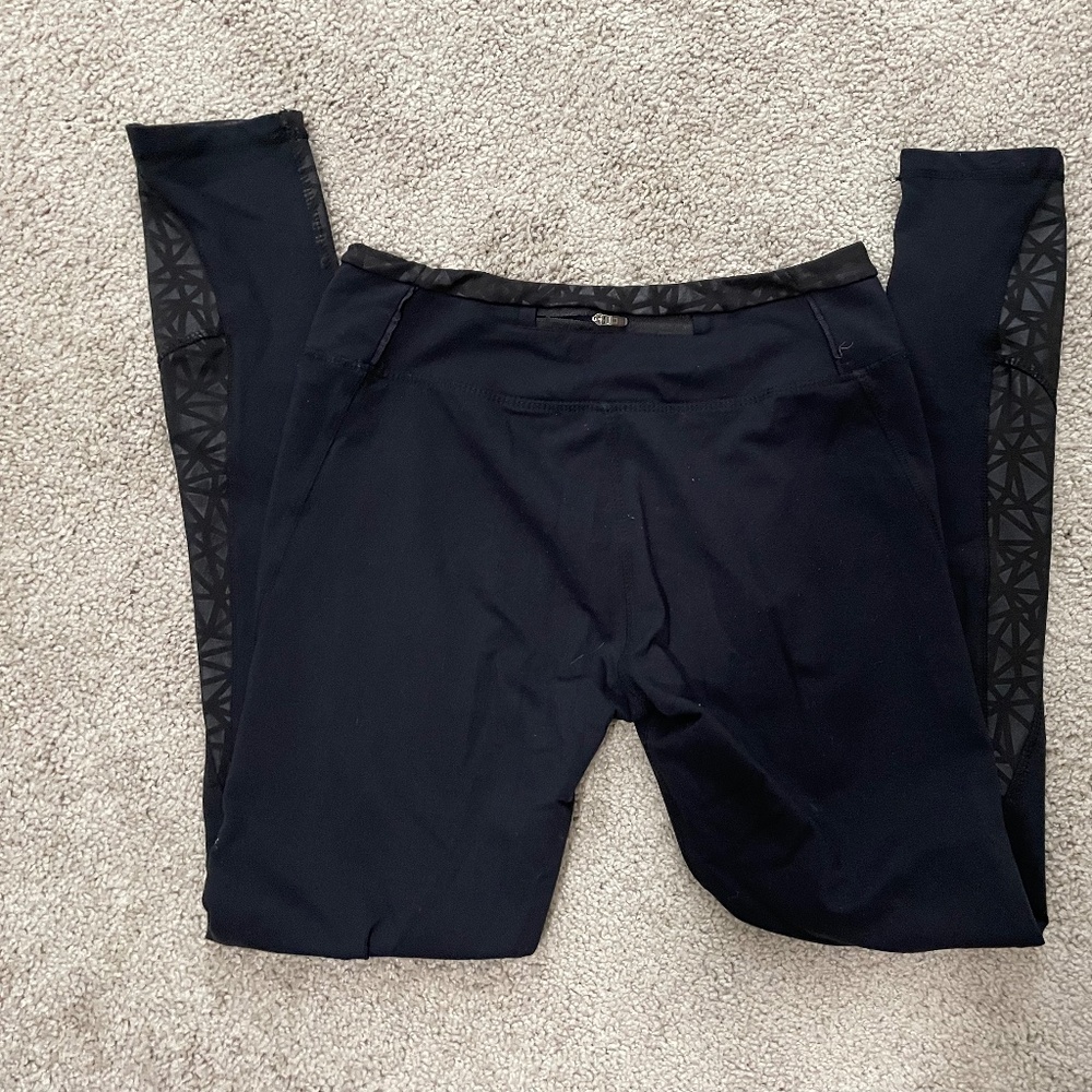 Womens Blk/Gray leggings-ps